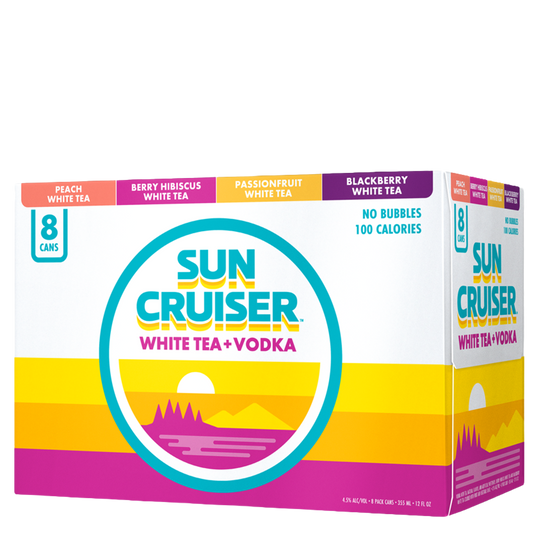 Sun Cruiser White Tea Variety 8pk Can
