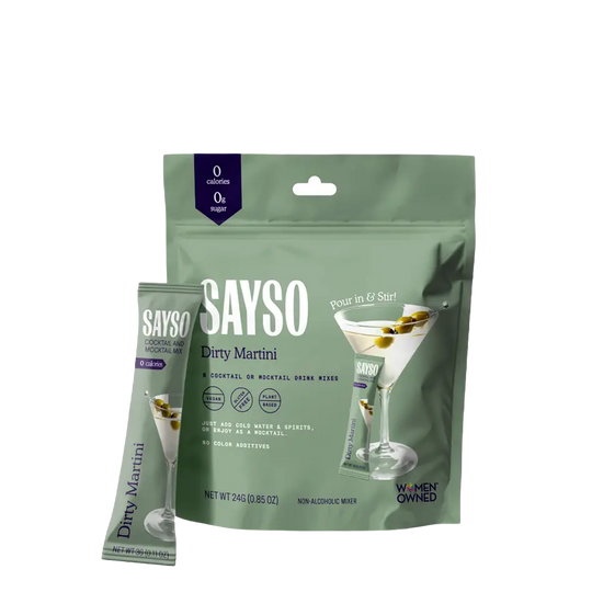 SAYSO Dirty Martini Drink Stick 8-Pack