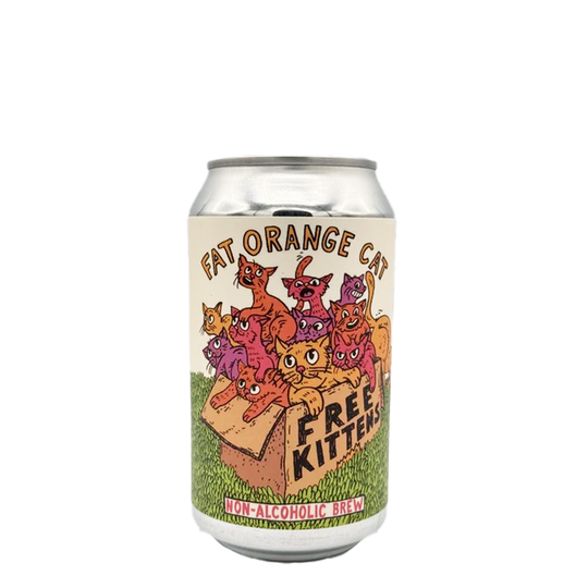 Fat Orange Cat Free Kittens N/A 4pk Can