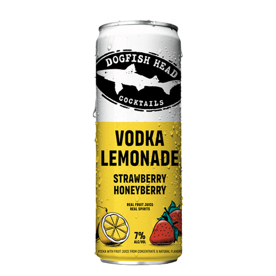 Dogfish Head Strawberry Vodka Lemonade 4pk Can
