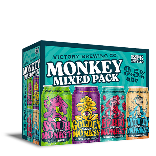 Victory Monkey Variety 12pk Can