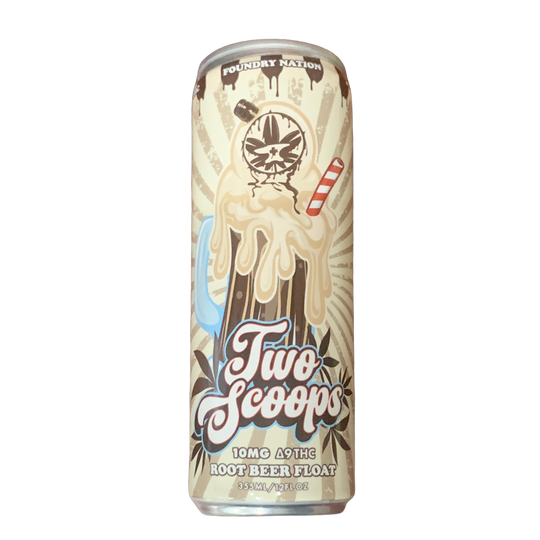 Foundry Nation Two Scoops Root Beer Float 4pk Can
