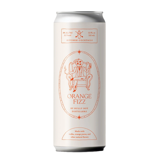 Bully Boy Orange Fizz 4pk Can