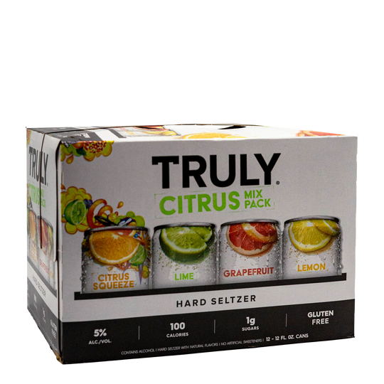 Truly Citrus Variety 12pk Can