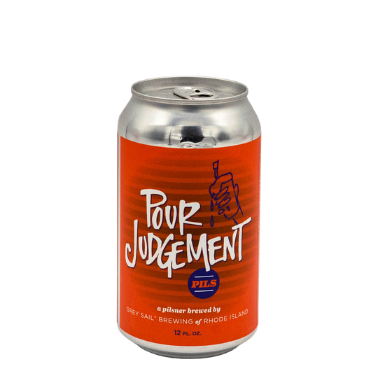 Grey Sail Pour Judgement Pilsner 6pk Can