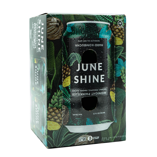 June Shine Midnight Painkiller 4pk Can