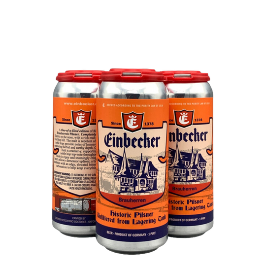 Einbecker Historic Unfiltered Pilsner 4pk Can
