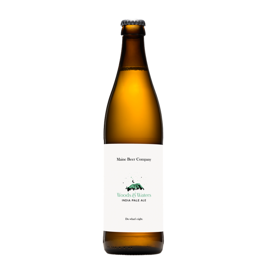 Maine Beer Woods & Waters 16.9oz Bottle