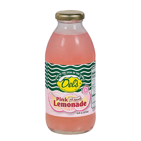 Dels Pink Lemonade 16oz Bottle