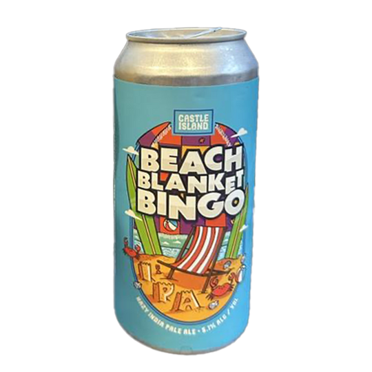 Castle Island Beach Blanket Bingo 4pk Can