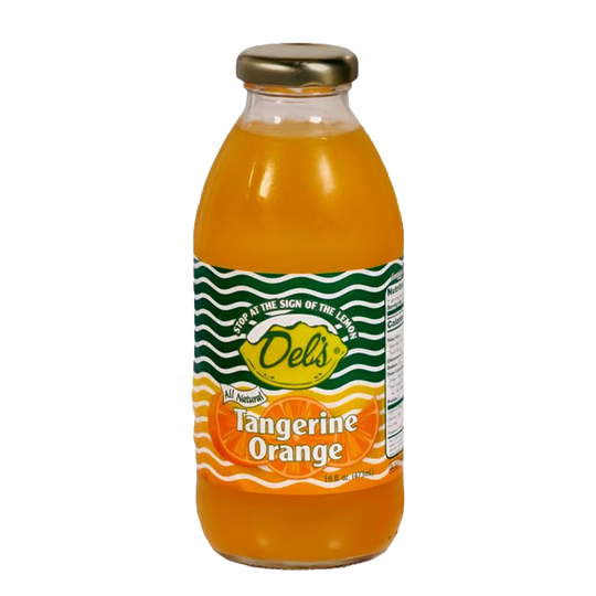 Del's Tangerine Orange Lemonade 16oz Bottle