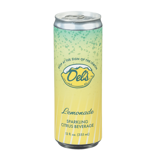 Del's Sparkling Lemonade 12oz Can