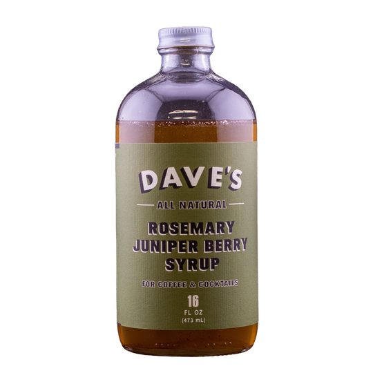 Dave's Rosemary Juniper Syrup 16oz