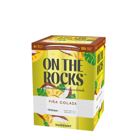 On the Rocks Pina Colada 4pk Can