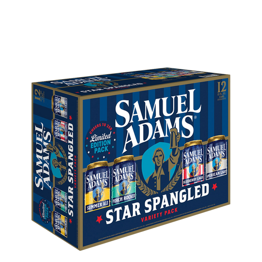 Sam Adams Star Spangled Variety 12pk Can
