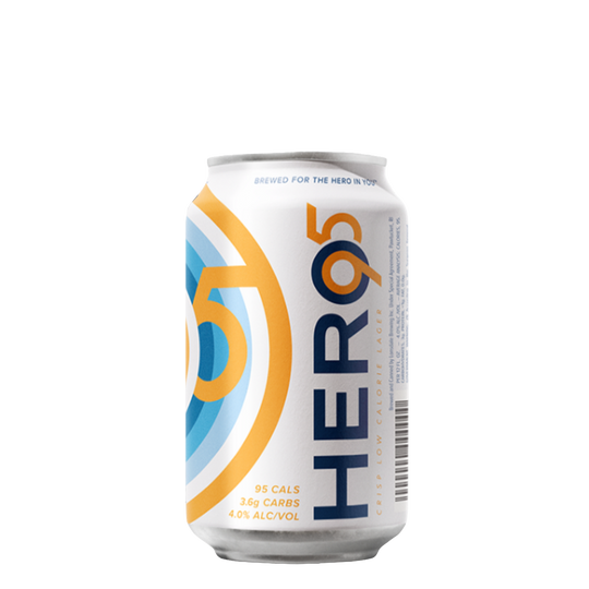 Hero 95 Low Cal Lager 12pk Can