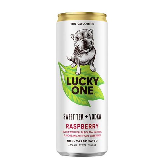 Lucky One Raspberry TEA 4pk Can