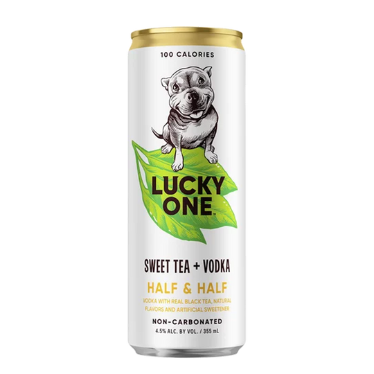 Lucky One Half & Half TEA 4pk Can