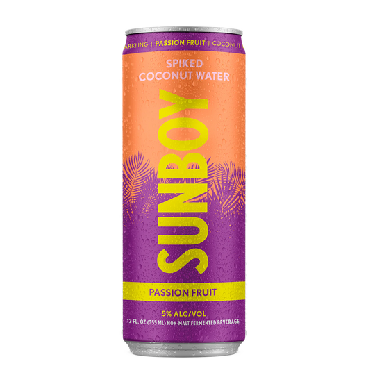 SUNBOY Passion Fruit 4pk Can