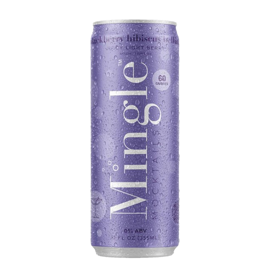 Mingle Mocktails Blackberry Bellini 4pk Can