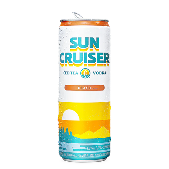 Sun Cruiser Peach Tea 4pk Can