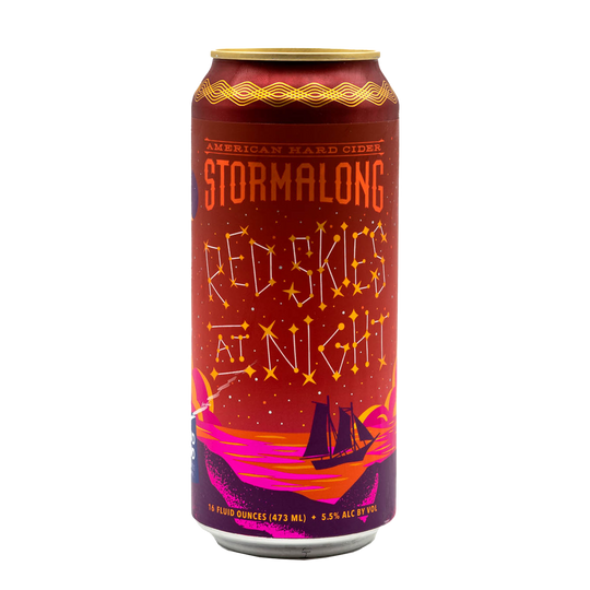 Stormalong Red Skies At Night 4pk Can
