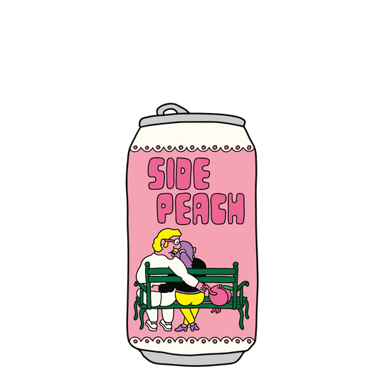 Prairie Side Peach 4pk Can