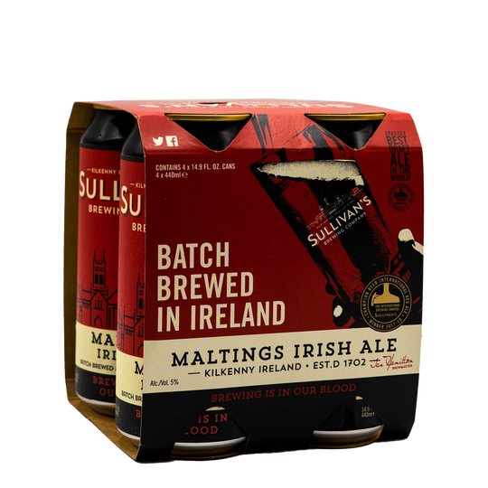 Sullivan's Maltings Irish Ale 4pk Can