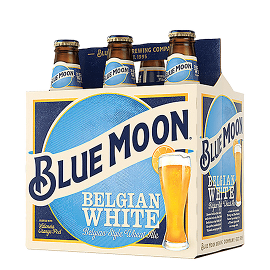 Blue Moon Belgian White 6pk Bottle