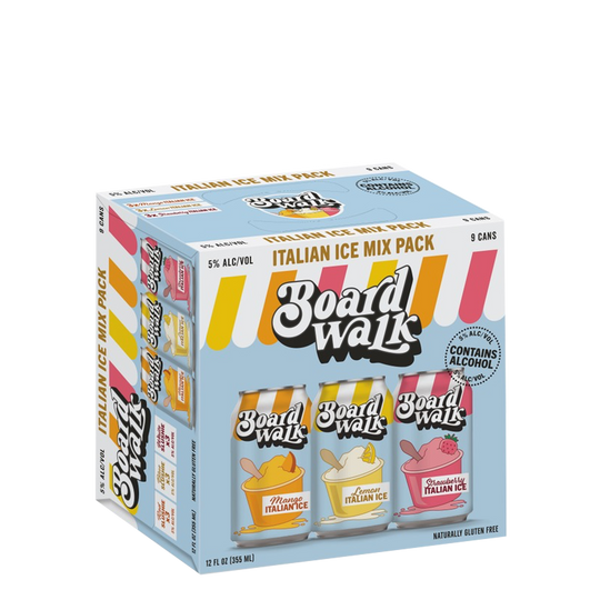 Boardwalk Italian Ice Mix 9pk Can