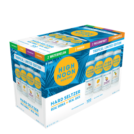 High Noon Tropical Variety 8pk Can